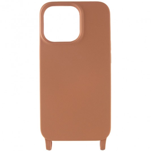 Чохол TPU two straps California для Apple iPhone 12 Pro / 12 (6.1") Коричневий - зображення 1 