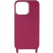 Чохол TPU two straps California для Apple iPhone 12 Pro / 12 (6.1"") Червоний / Rose Red