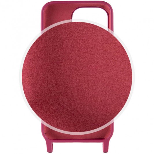 Чохол TPU two straps California для Apple iPhone 12 Pro / 12 (6.1") Червоний / Rose Red - зображення 5 