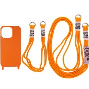 Чохол TPU two straps California для Apple iPhone 12 Pro / 12 (6.1") Помаранчевий