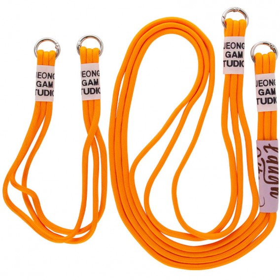 Чохол TPU two straps California для Apple iPhone 12 Pro / 12 (6.1"") Помаранчевий