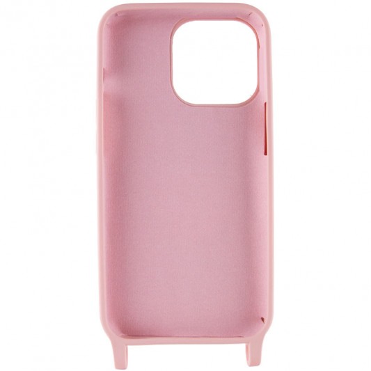 Чохол TPU two straps California для Apple iPhone 12 Pro / 12 (6.1") Рожевий / Pink Sand - зображення 3 