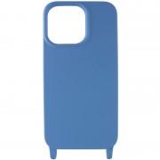 Чохол TPU two straps California для Apple iPhone 12 Pro / 12 (6.1"") Синій / Cosmos blue