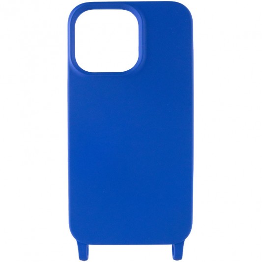 Чохол TPU two straps California для Apple iPhone 12 Pro / 12 (6.1") Синій / Iris - зображення 1 