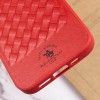 Шкіряний чохол Polo Santa Barbara для Apple iPhone 13 Pro Max (6.7"") Red