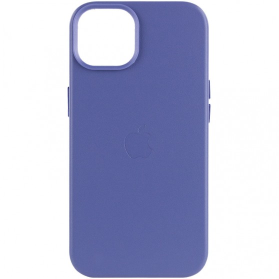 Кожаный чехол Leather Case (AA Plus) with MagSafe для Apple iPhone 12 Pro Max (6.7") Wisteria