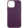 Шкіряний чохол Leather Case (AA Plus) with MagSafe для Apple iPhone 13 Pro Max (6.7") Dark Cherry