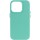 Шкіряний чохол Leather Case (AA Plus) with MagSafe для Apple iPhone 13 Pro Max (6.7") Ice