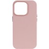 Кожаный чехол Leather Case (AA Plus) with MagSafe для Apple iPhone 13 Pro Max (6.7"") Sand Pink