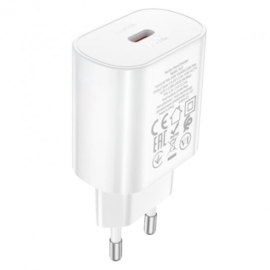 СЗУ Hoco N22 Jetta PD25W (1USB-C) Белый - изображение 2