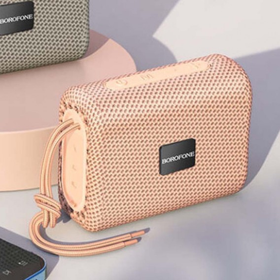 Bluetooth Колонка Borofone BR18 Рожевий