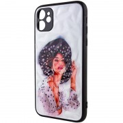 TPU+PC чохол Prisma Ladies для Apple iPhone 11 (6.1"), Girl in a hat