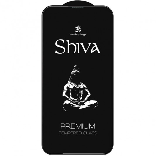 Защитное стекло Shiva (Full Cover) для Apple iPhone 14 Pro (6.1") Черный - изображение 1