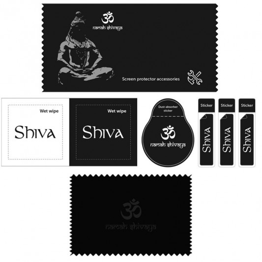 Защитное стекло Shiva (Full Cover) для Apple iPhone 14 Pro (6.1") Черный - изображение 4