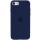 Чохол Silicone Case Full Protective (AA) для Apple iPhone SE (2020) Темно-синій / Midnight blue