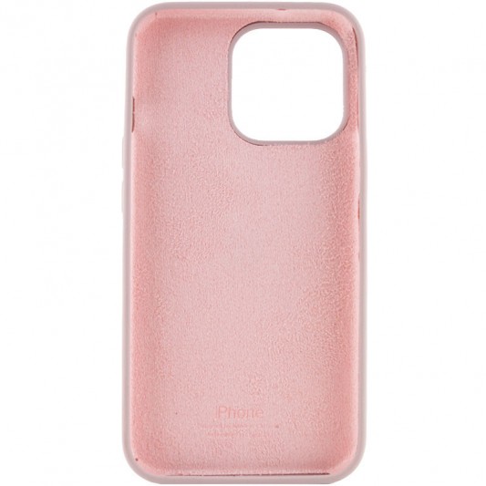 Чехол Silicone Case Full Protective (AA) для Apple iPhone 14 Pro (6.1") Серый / Lavender - изображение 1