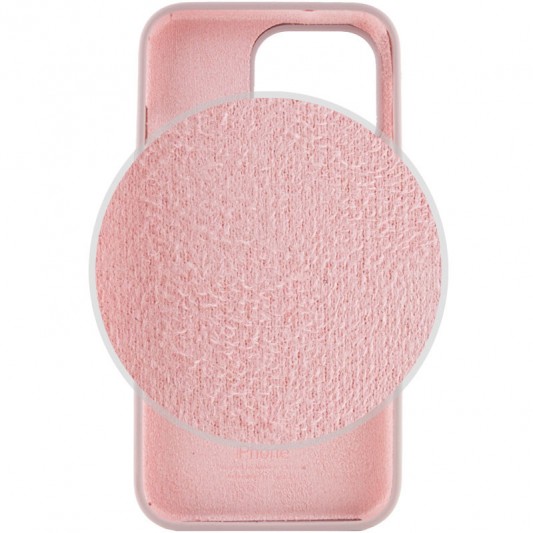 Чехол Silicone Case Full Protective (AA) для Apple iPhone 14 Pro (6.1") Серый / Lavender - изображение 2