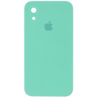 Чехол Silicone Case Square Full Camera Protective (AA) для Apple iPhone XR (6.1