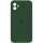 Чохол Silicone Case Square Full Camera Protective (AA) для Apple iPhone 11 (6.1") Зелений / Cyprus Green