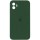 Чехол Silicone Case Square Full Camera Protective (AA) для Apple iPhone 11 (6.1") Зеленый / Cyprus Green