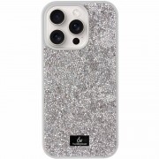 TPU чехол Bling World Rock Diamond для Apple iPhone 14 Pro Max (6.7"), Серебряный