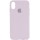 Чохол Silicone Case Full Protective (AA) для Apple iPhone XR (6.1") Бузковий / Lilac