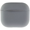 Силиконовый футляр для наушников AirPods 3, Серый / Gray