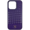 Шкіряний чохол Polo Santa Barbara для Apple iPhone 14 Pro Max (6.7"), Purple