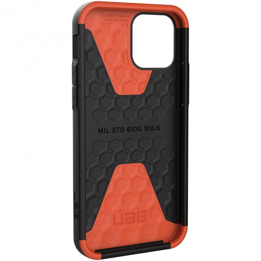 Чехол TPU UAG CIVILIAN series для Apple iPhone 14 Pro (6.1") Черный - изображение 4