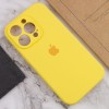 Чохол Silicone Case Full Camera Protective (AA) Apple iPhone 13 Pro (6.1"), Жовтий / Yellow