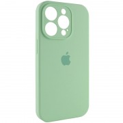 Чохол Silicone Case Full Camera Protective (AA) для Apple iPhone 13 Pro Max (6.7"), Зелений / Pistachio