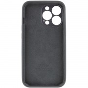 Чохол Silicone Case Full Camera Protective (AA) для iPhone 13 Pro Max, Сірий / Dark Gray