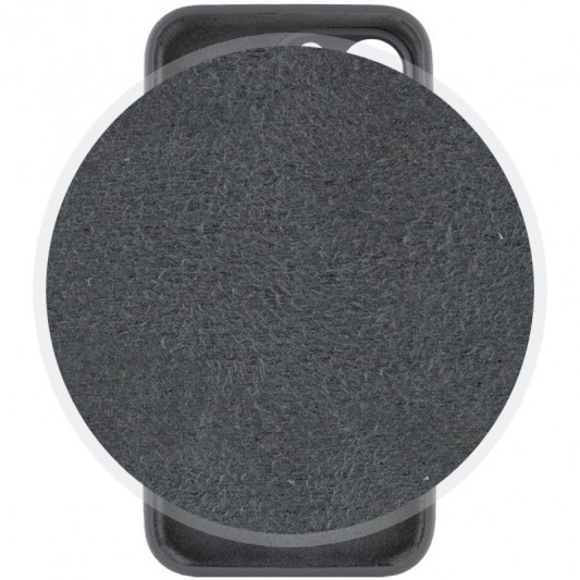 Чохол Silicone Case Full Camera Protective (AA) для Apple iPhone 13 Pro Max (6.7") Сірий / Dark Gray - зображення 4 