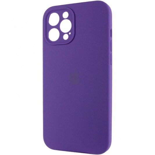 Чохол Silicone Case Full Camera Protective (AA) для Apple iPhone 13 Pro Max (6.7") Фіолетовий / Amethyst - зображення 2 