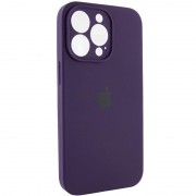 Чохол Silicone Case Full Camera Protective (AA) для Apple iPhone 13 Pro Max (6.7"), Фіолетовий / Elderberry