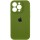 Чохол Silicone Case Full Camera Protective (AA) для Apple iPhone 13 Pro Max (6.7") Зелений / Dark Olive