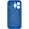 Чохол Silicone Case Full Camera Protective (AA) для Apple iPhone 14 Pro (6.1"), Синій / Capri Blue