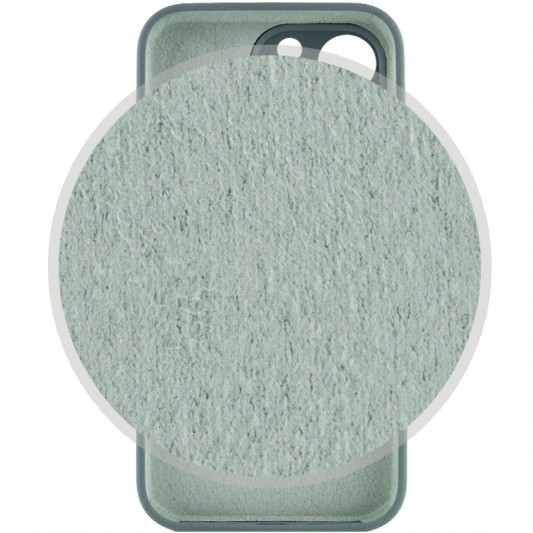 Чехол Silicone Case Full Camera Protective (AA) для Apple iPhone 14 Pro (6.1") Зеленый / Pine green - изображение 2