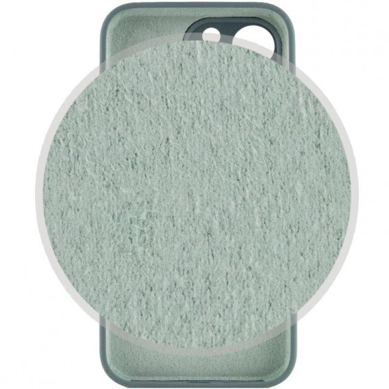 Чохол Silicone Case Full Camera Protective (AA) для Apple iPhone 14 Pro (6.1"), Зелений / Pine green