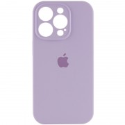 Чехол Silicone Case Full Camera Protective (AA) для Apple iPhone 14 Pro (6.1"), Сиреневый / Lilac