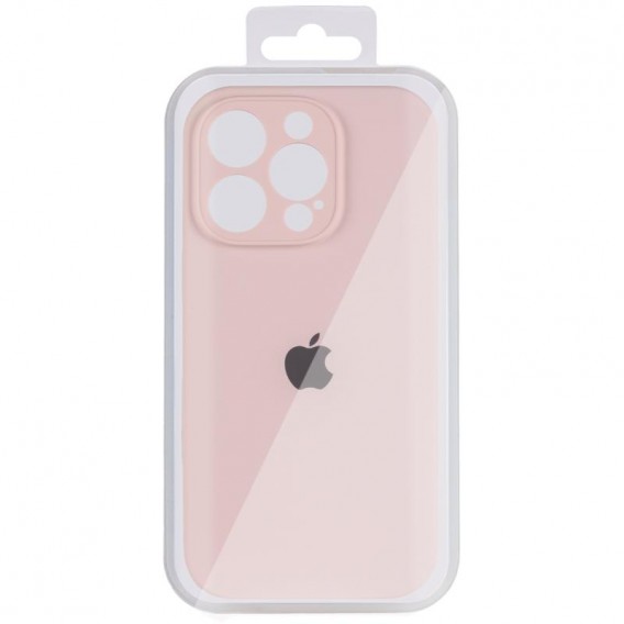 Чохол для iPhone 14 Pro Max Silicone Case Full Protective (Chalk Pink)