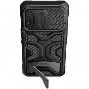 TPU+PC чохол Nillkin CamShield Adventurer Pro (шторка на камеру) для Apple iPhone 14 Pro Max (6.7"), Armor Black