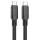 Дата кабель Borofone BX81 Type-C to Type-C 60W (1m) Чорний