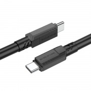 Дата кабель Borofone BX81 Type-C to Type-C 60W (1m), Чорний