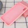 Чехол Silicone Case Full Protective (AA) для Apple iPhone X (5.8") / XS (5.8"), Розовый / Pink