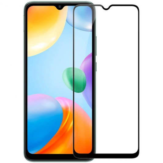 Захисне скло Nillkin (CP+PRO) для Xiaomi Redmi 10C / Poco C40 / 12C Чорний - зображення 1 