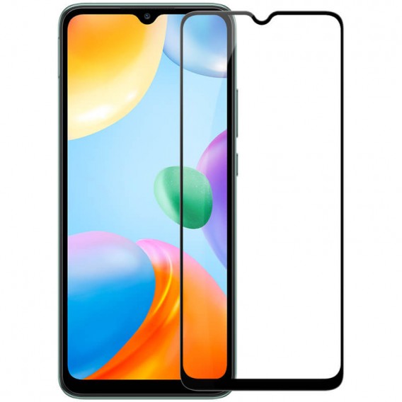 Захисне скло Nillkin (CP+PRO) для Xiaomi Redmi 10C / Poco C40, Чорний