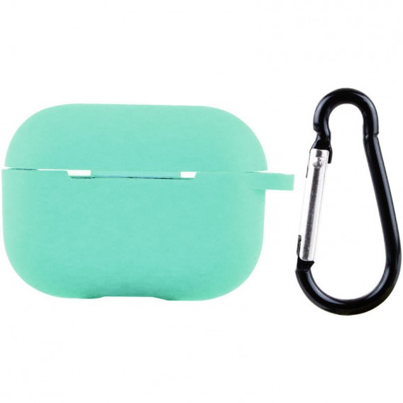 Силиконовый футляр для наушников AirPods Pro 2, Бирюзовый / Ocean Blue