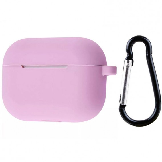 Силіконовий футляр для навушників AirPods Pro 2, Бузковий / Lilac