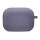 Силіконовий футляр з мікрофіброю для навушників Airpods Pro 2 / Pro Сірий / Lavender Gray